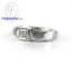 แหวนทองคำขาว แหวนเพชร แหวนคู่ แหวนแต่งงาน แหวนหมั้น - R1251DWGm